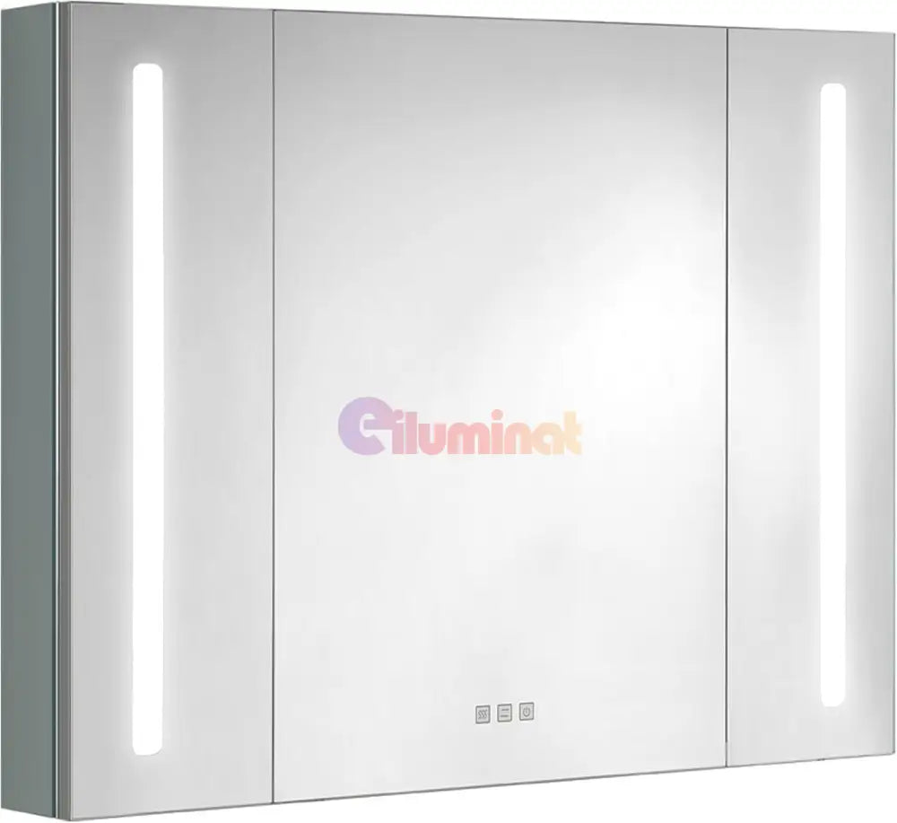 Dulap Baie Cu Oglinda LED Lyte Functii Multiple 80X70CM / GRI LED MIRROR