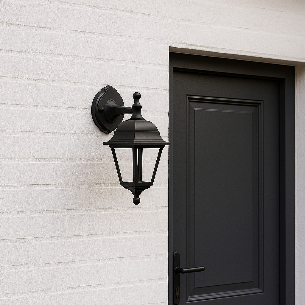 Felinar Perete Exterior Negru SIROVA 1xE27 NEAGRA / FELINAR EXTERIOR / E27 EXTERIOR LAMP