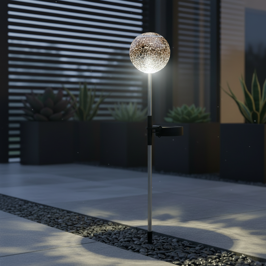 Lampa LED Solara Oracle 59cm Crom