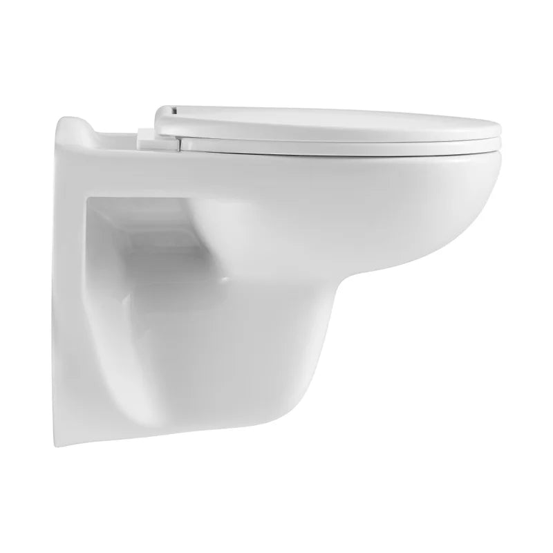 Profil lateral MONTE White cu capac închis și zona de fixare aparentă