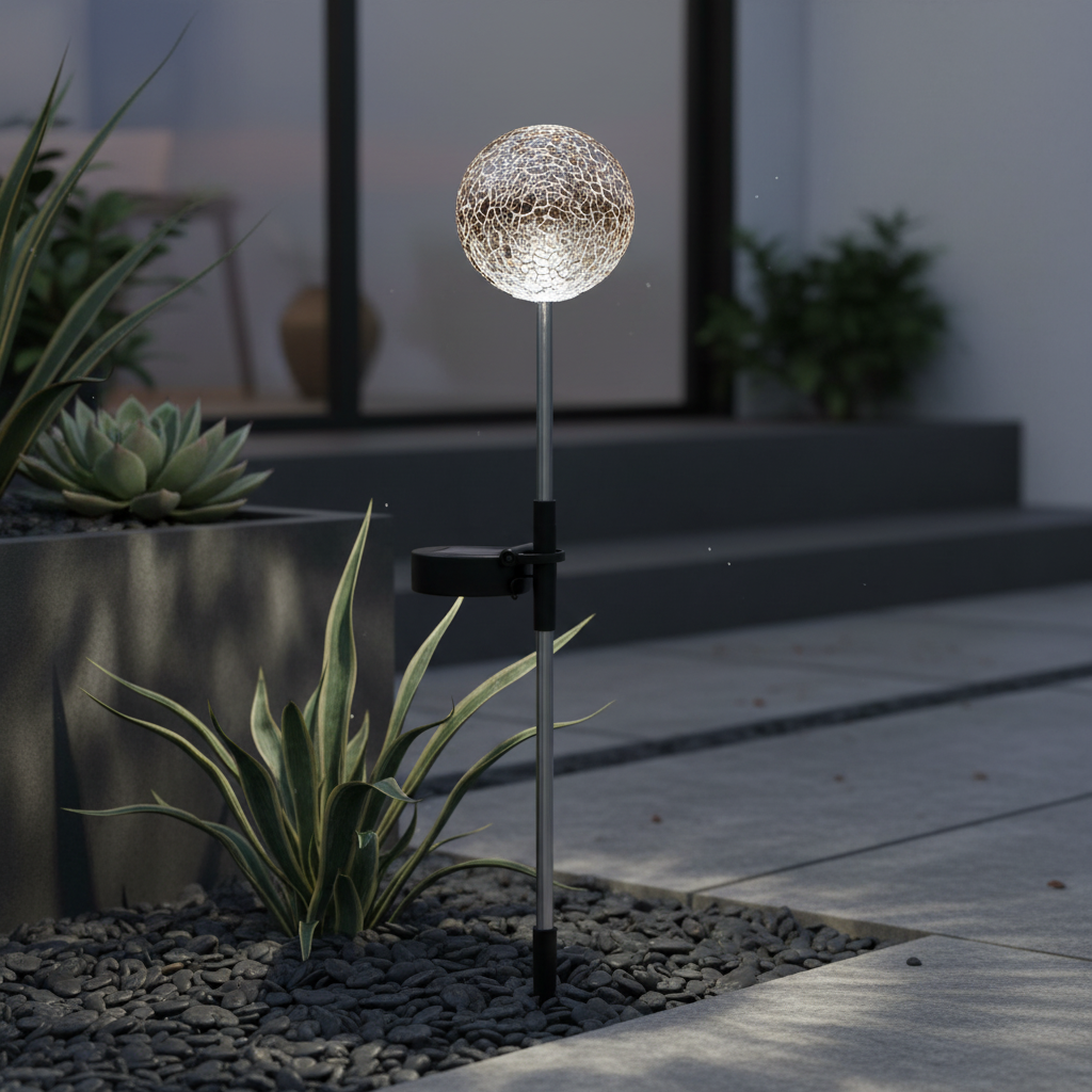 Lampa LED Solara Oracle 59cm Crom