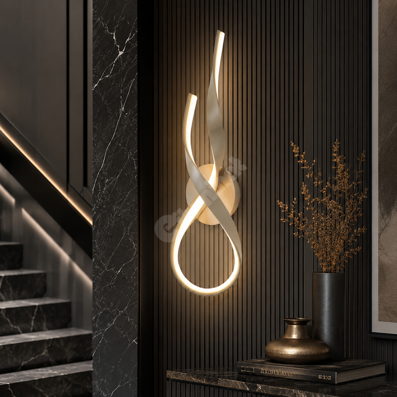 Aplica Premium LED VECINO Beige Echivalent 75W