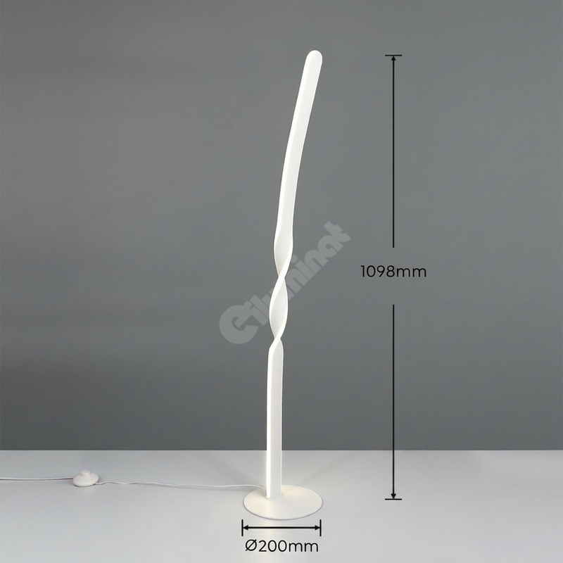 Lampadar LED Premium Ginko White Echivalent 200W | 110CM | 4000K