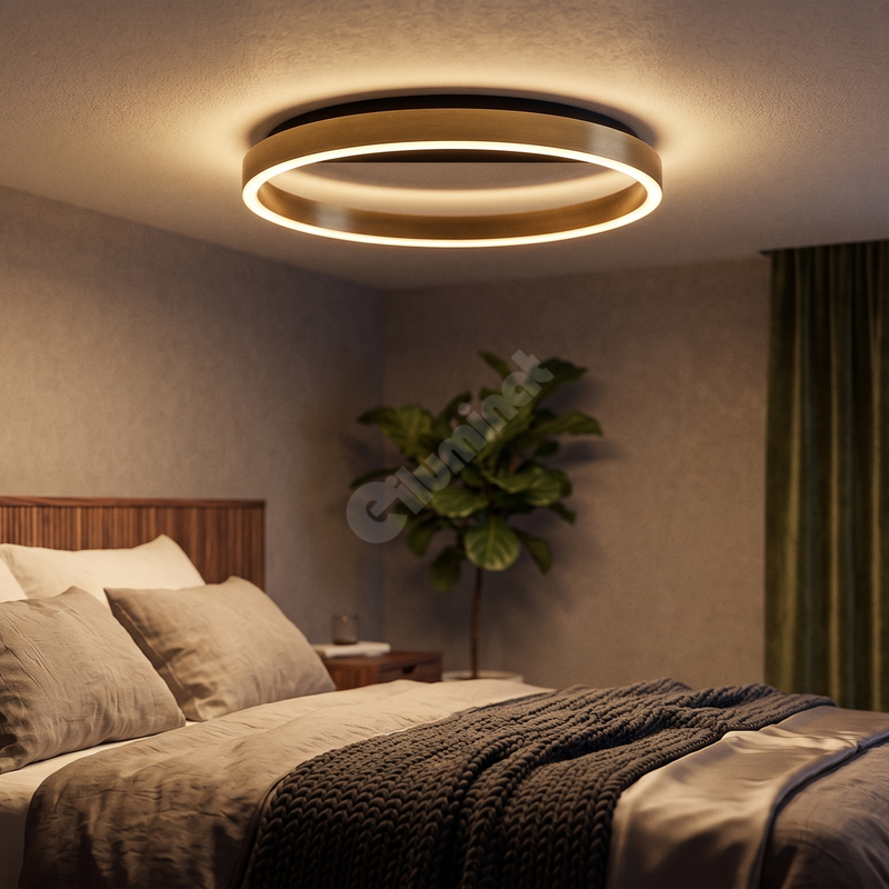 Lustra LED Gold ORIBEL Echivalent 200W