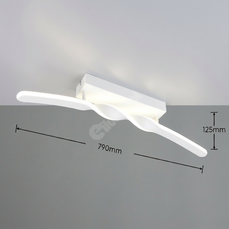 Lustra LED Premium Ginko White Echivalent 200W | 4000K