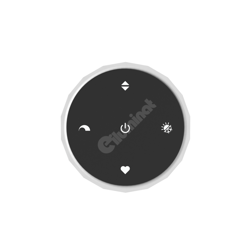Lustra LED Premium Labonete Black Echivalent 400W Telecomanda