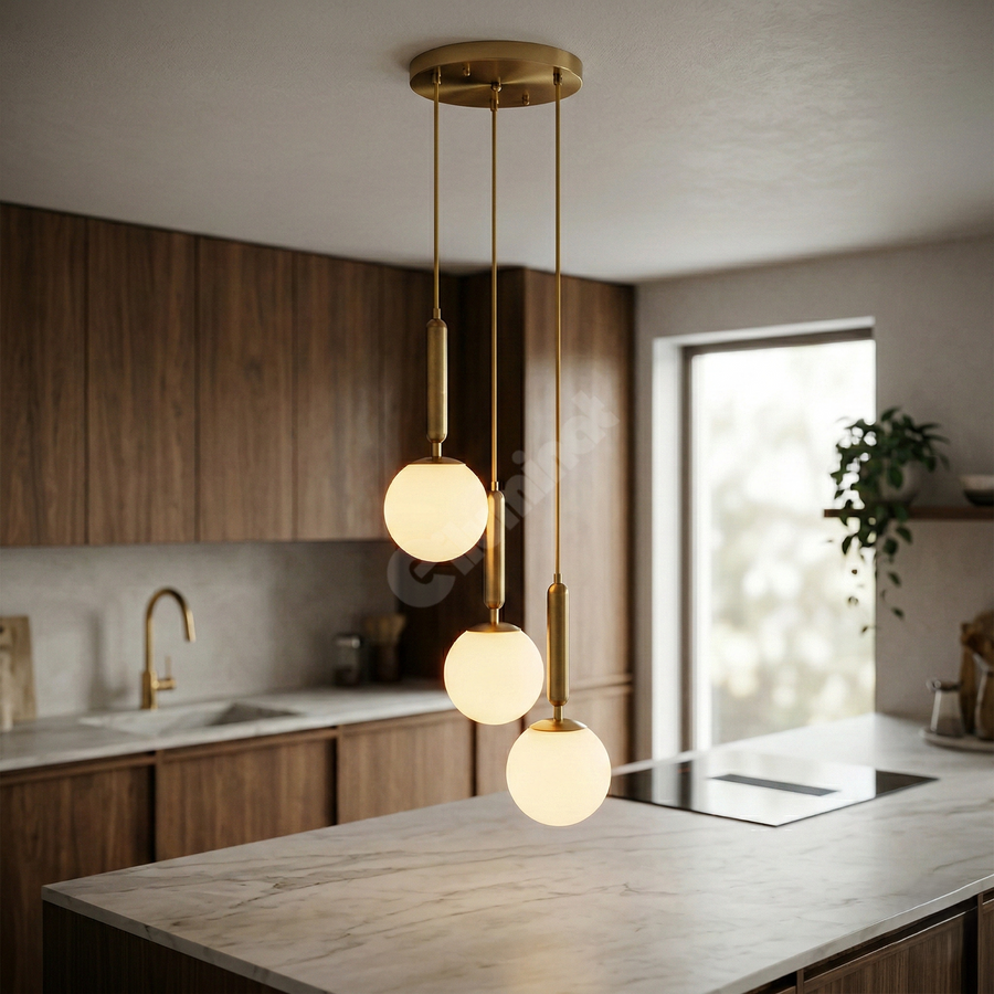 Lustre cu abajur