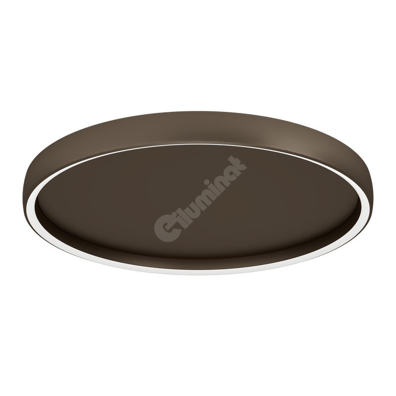 Plafoniera LED Premium Trabuco Black & Brown Echivalent 350W Telecomanda