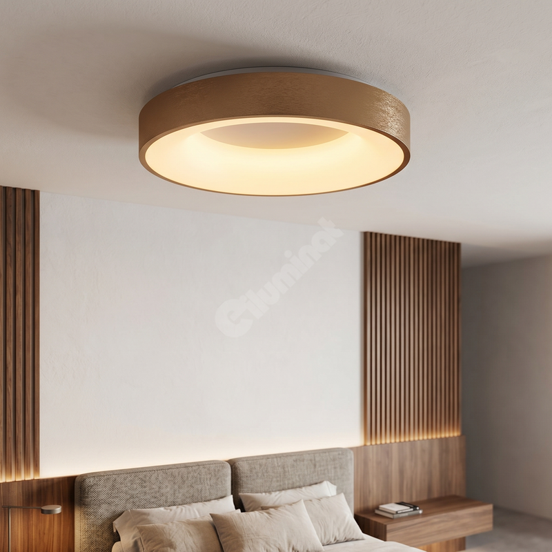 Plafoniera LED 30W Rotunda CALDIA GOLD 30CM Premium