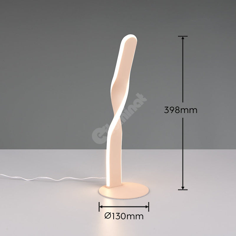 Veioza LED Premium Ginko Crem 10W | 41CM | 3000K