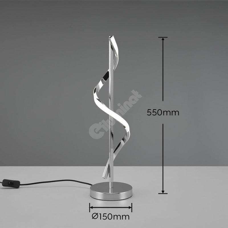Veioza LED Premium Isabel Silver 8.5W | 56CM | 4000K