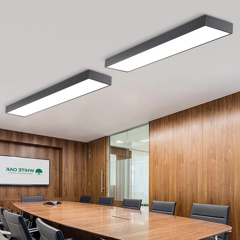 Panou LED 72W 117.5 x 28cm Negru Aplicat/Suspendat Echivalent 400W PANOU LED APLICAT / 72W / ALB RECE LED PANEL