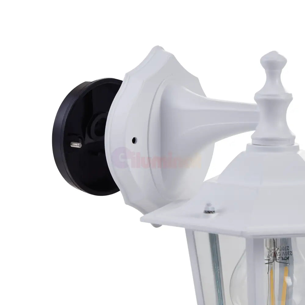 Felinar Alb LATERNA 5 Eglo Exterior ALBA / FELINAR EXTERIOR / E27 EXTERIOR LAMP