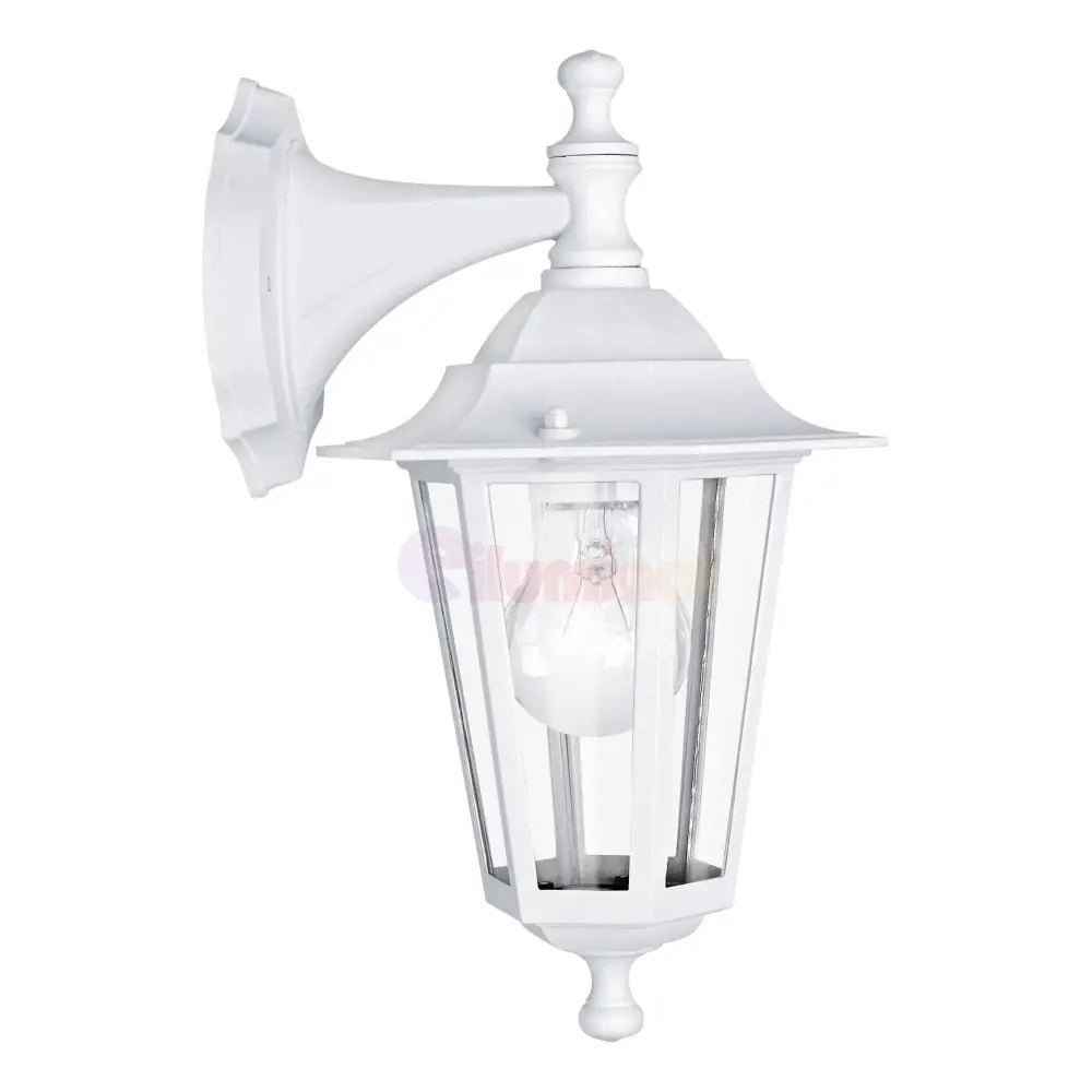 Felinar Alb LATERNA 5 Eglo Exterior ALBA / FELINAR EXTERIOR / E27 EXTERIOR LAMP