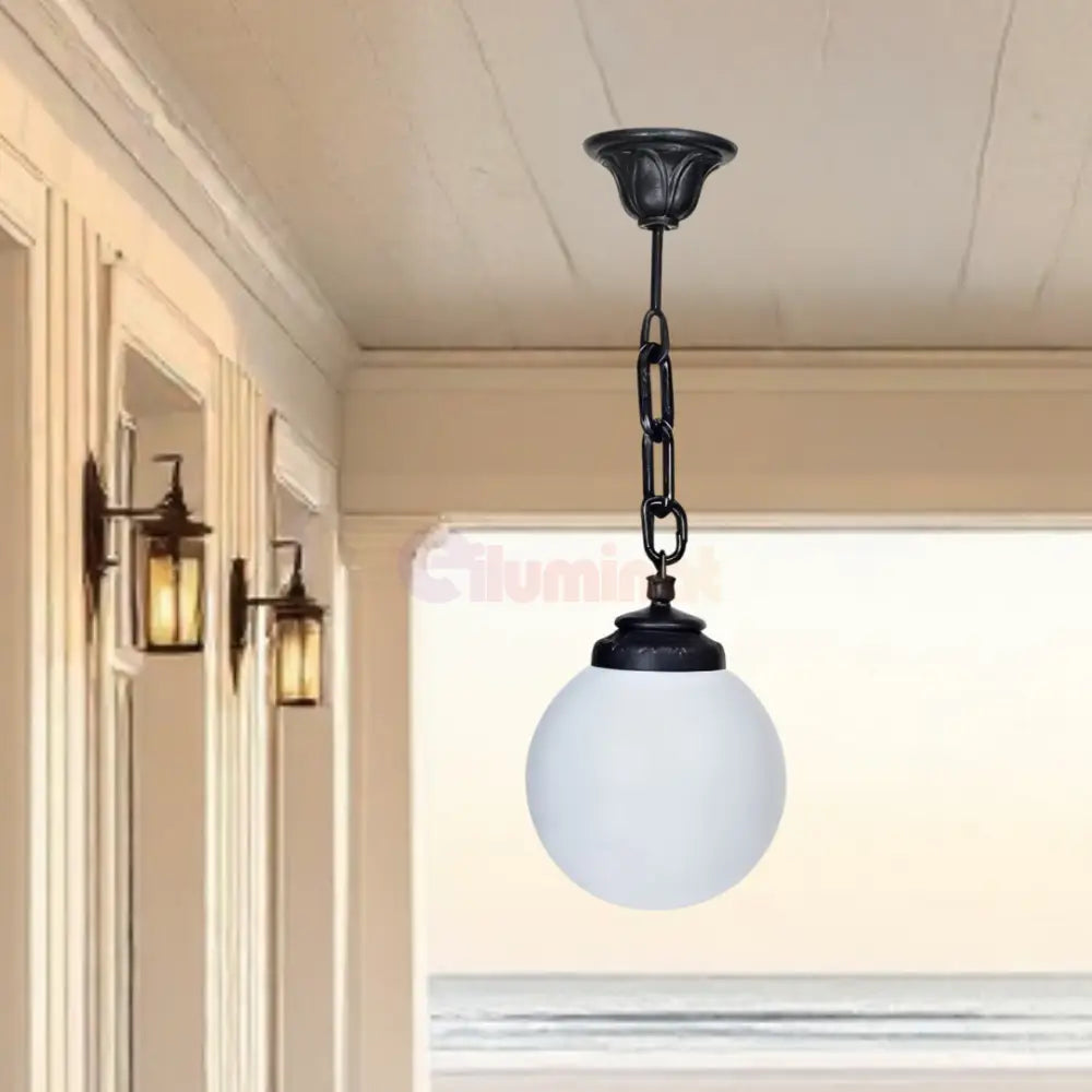 Felinar Suspendat Exterior Novellia NEAGRA / FELINAR EXTERIOR SUSPENDAT EXTERIOR LAMP