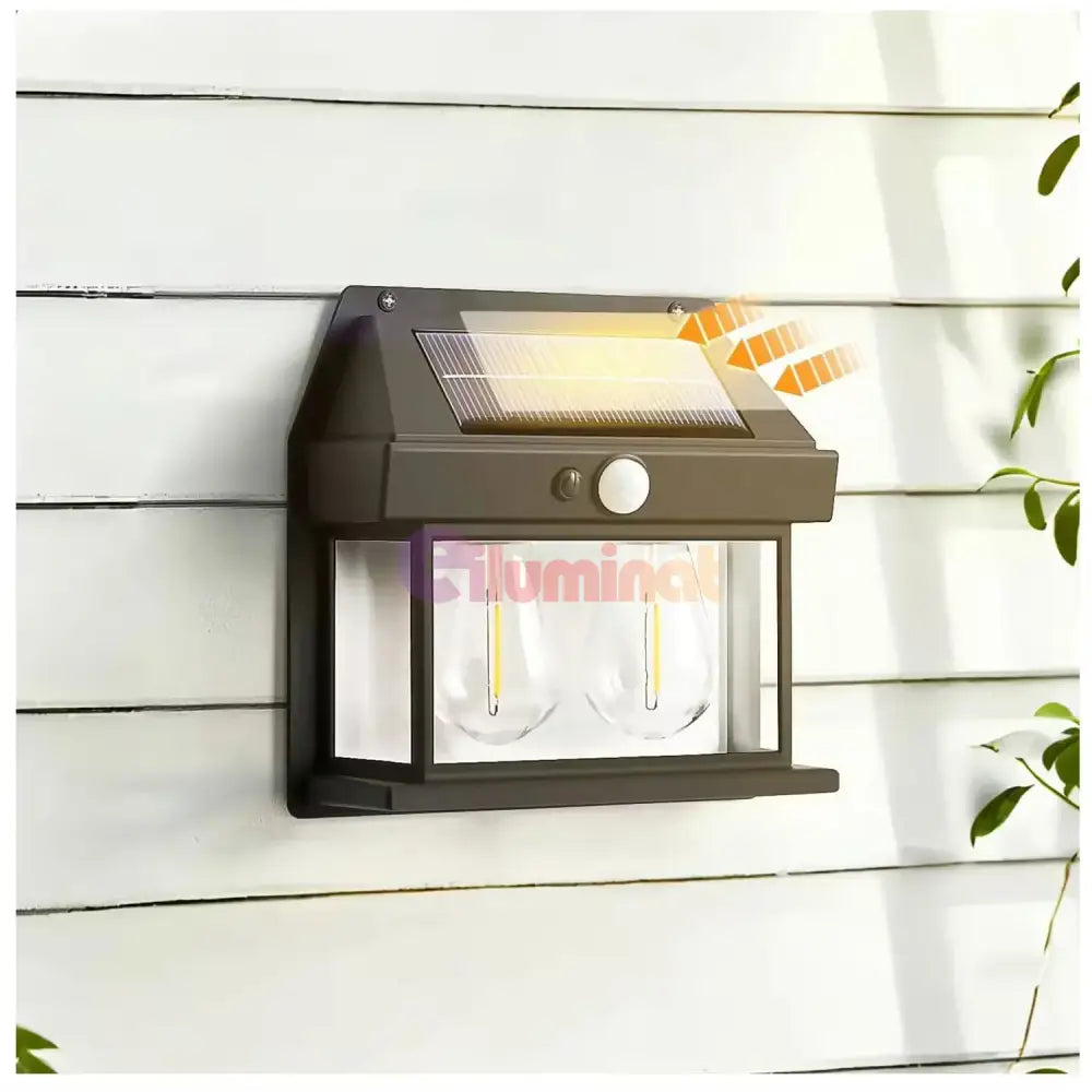 Felinar Led Exterior Solar Senzor 2W Wall Light Fixtures