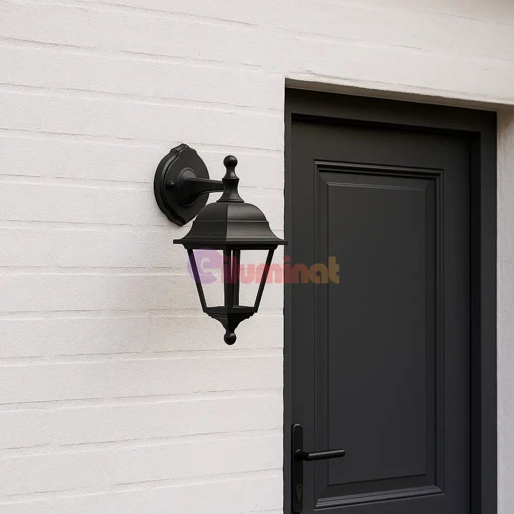 Felinar Perete Exterior Negru SIROVA 1xE27 NEAGRA / FELINAR EXTERIOR / E27 EXTERIOR LAMP
