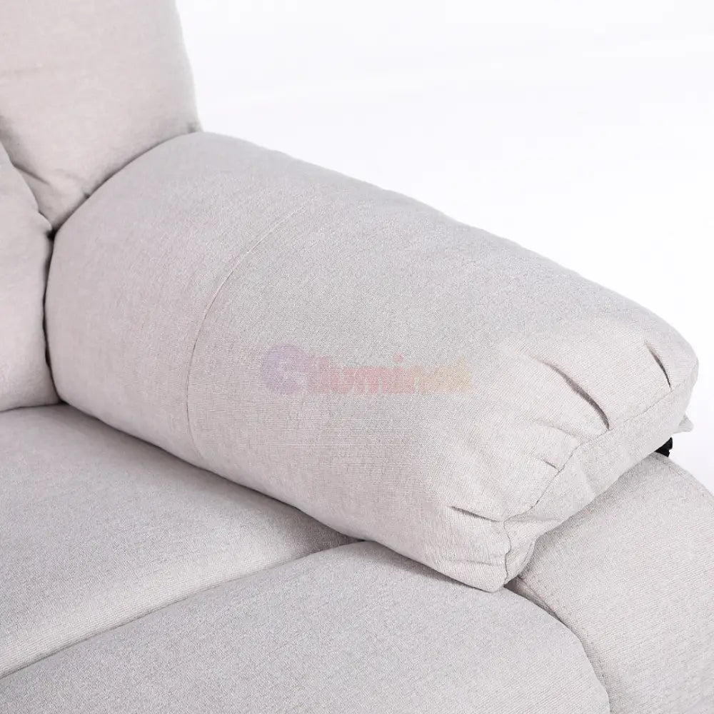 Fotoliu cu Masaj și Încălzire Recliner Electric Bej FOTOLIU CU MASAJ/RECLINER/INCALZIRE / Bej Chairs