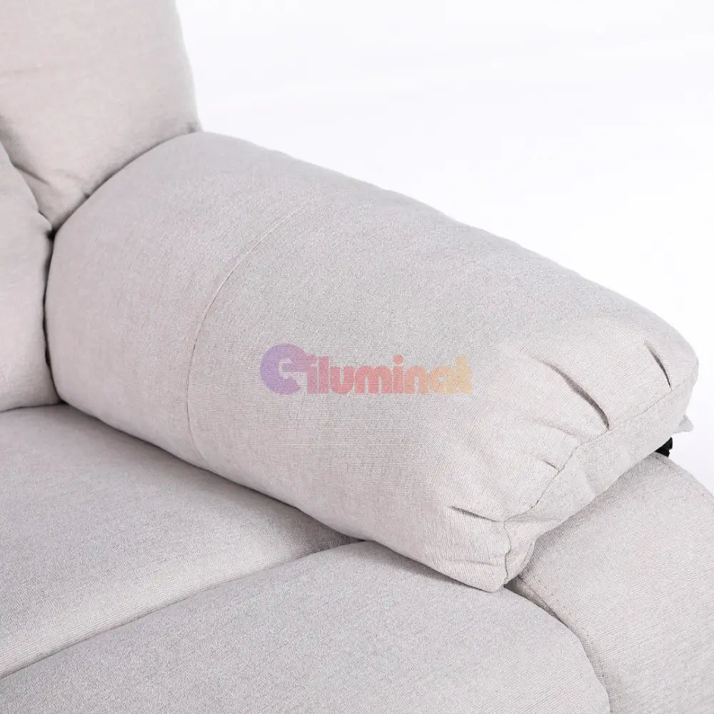 Fotoliu cu Masaj și Încălzire Recliner Electric Bej FOTOLIU CU MASAJ/RECLINER/INCALZIRE / Bej Chairs