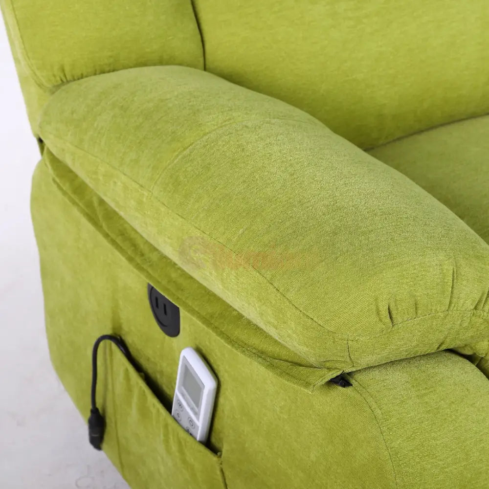 Fotoliu cu Masaj și Încălzire Recliner Electric Verde FOTOLIU CU MASAJ/RECLINER/INCALZIRE / VERDE Chairs