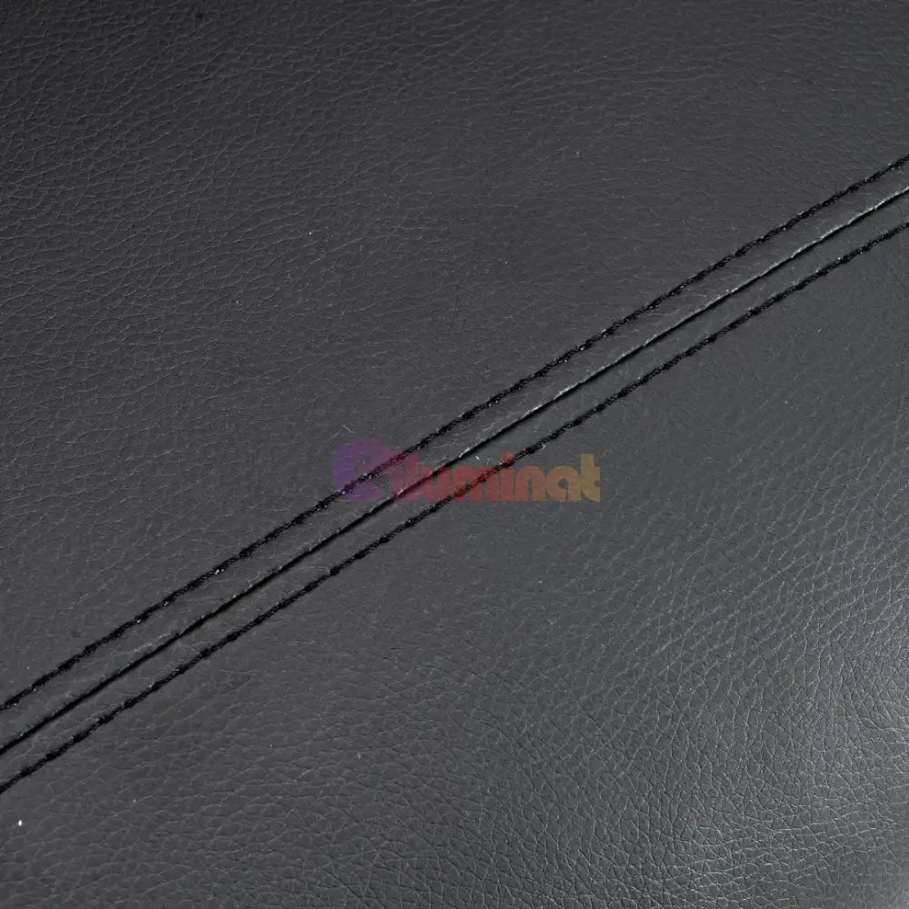 Fotoliu Recliner din Piele Ecologică Spatar Rabatabil si Suport Picioare Extensibil Negru FOTOLIU CU RECLINER / NEAGRA