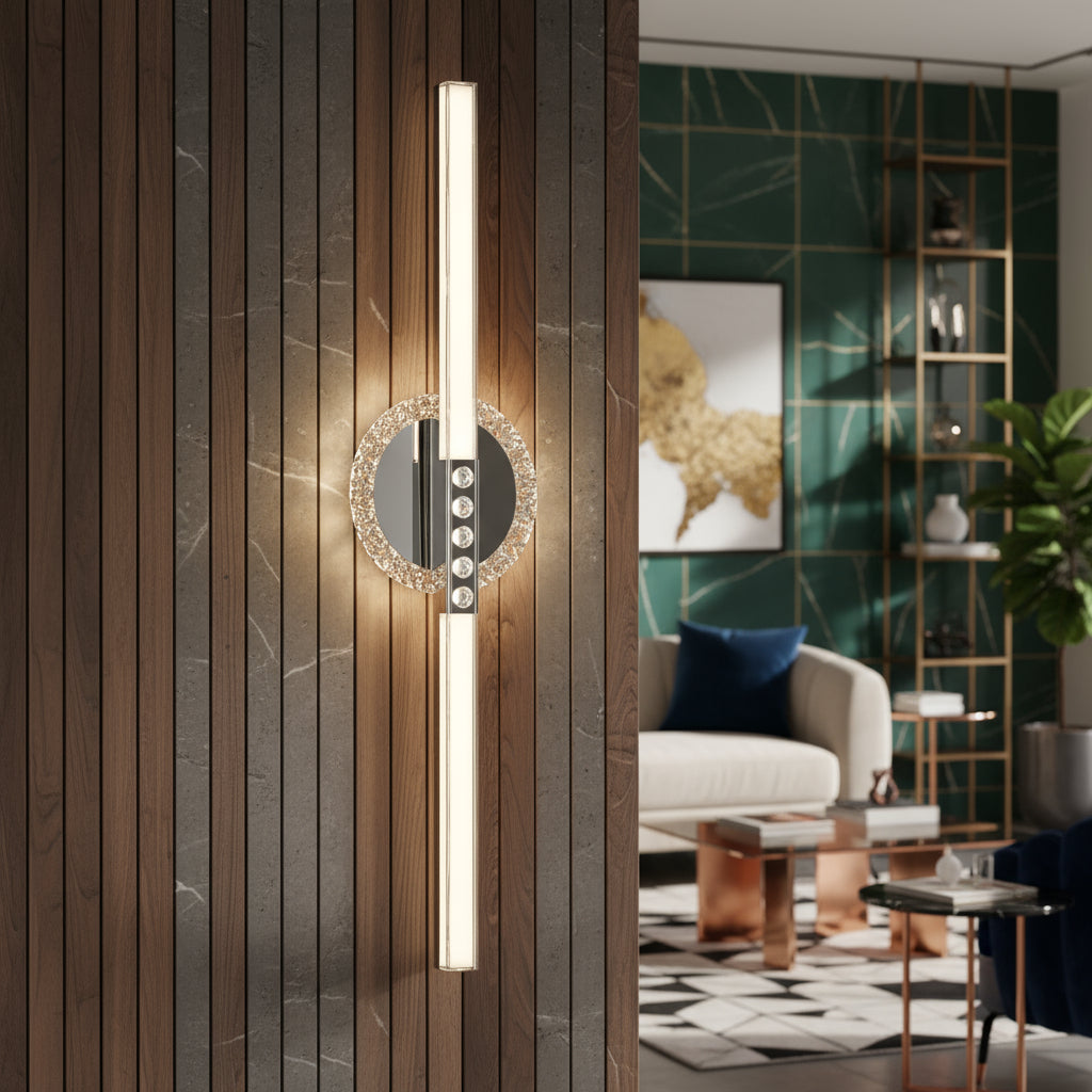 Aplica ROEN Silver 60CM Modern Style