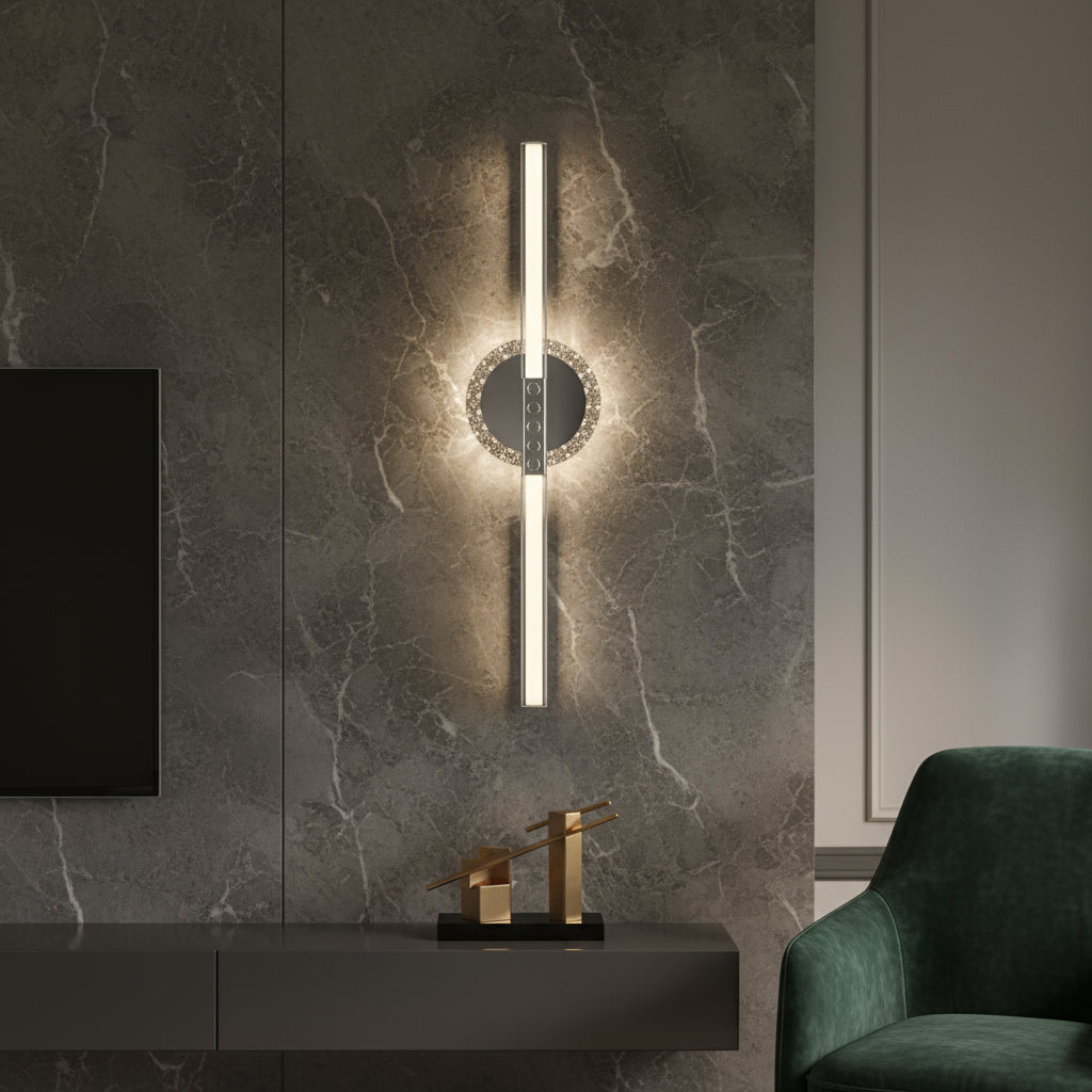 Aplica ROEN Silver 60CM Modern Style