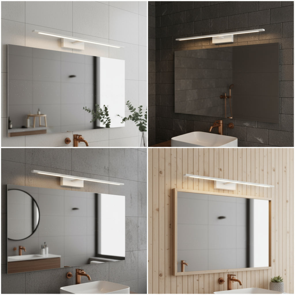 Aplica LED Baie ELVO 12W 42cm Alba