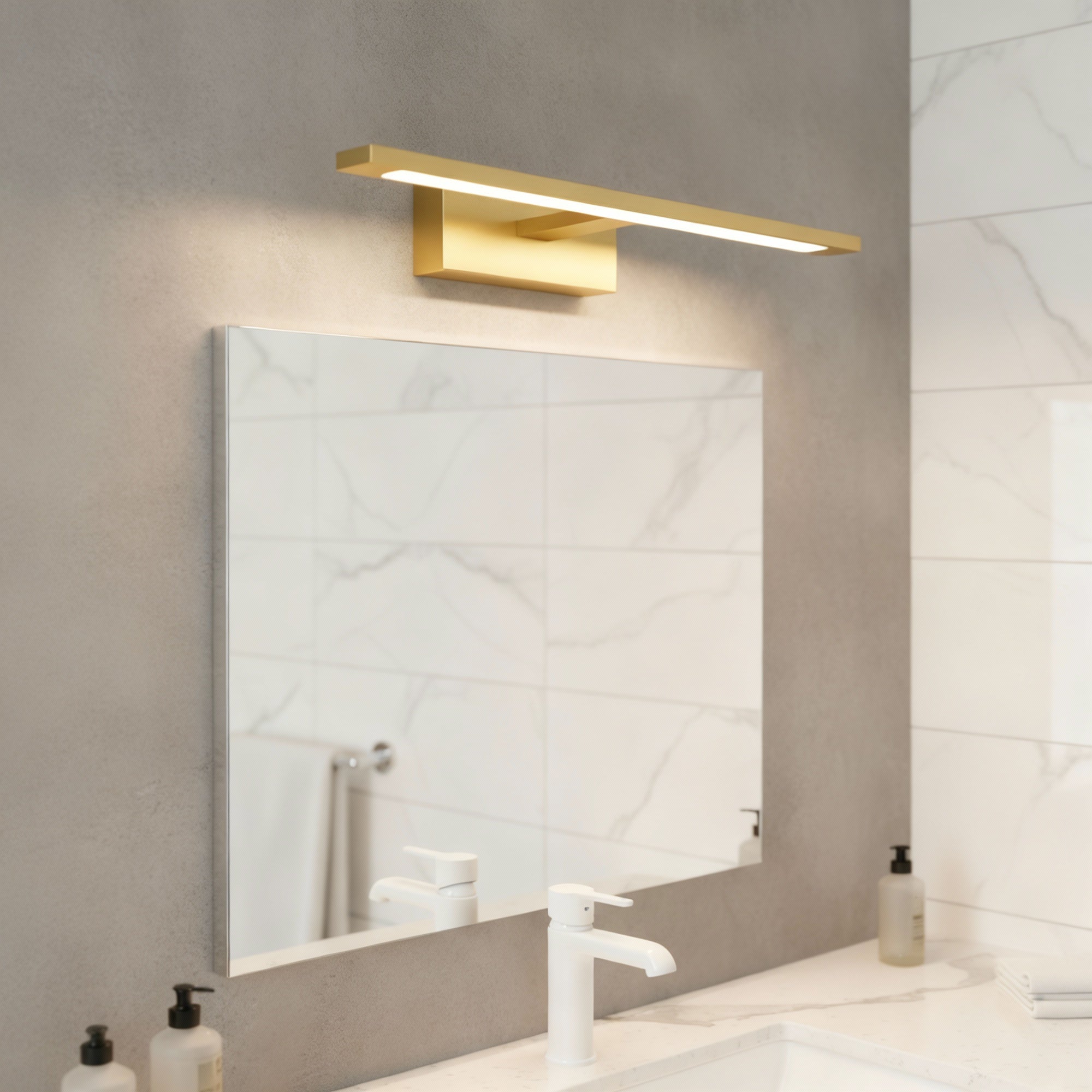 Aplica LED Baie ELVO 12W 42cm Gold