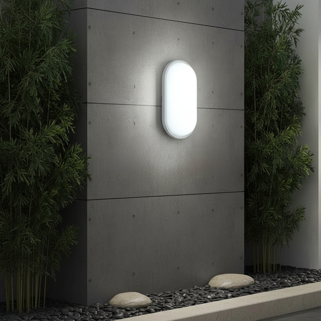 Aplica LED 20W Ovala BAT ZAVI Alba Exterior Echivalent 200W