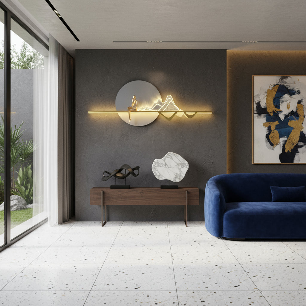 Aplica LED HOVA Gold Echivalent 200W