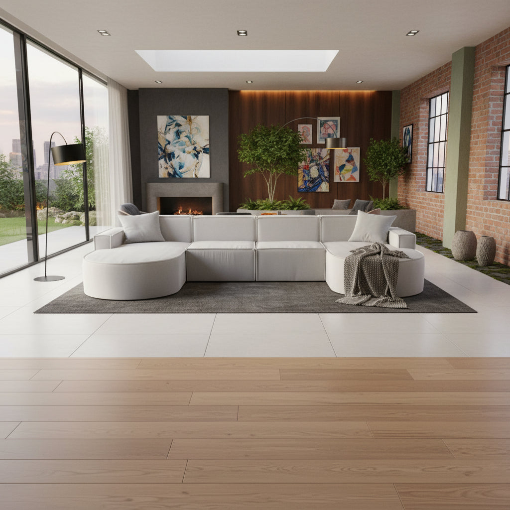 Coltar ANAIS 395x170 Gri Deschis