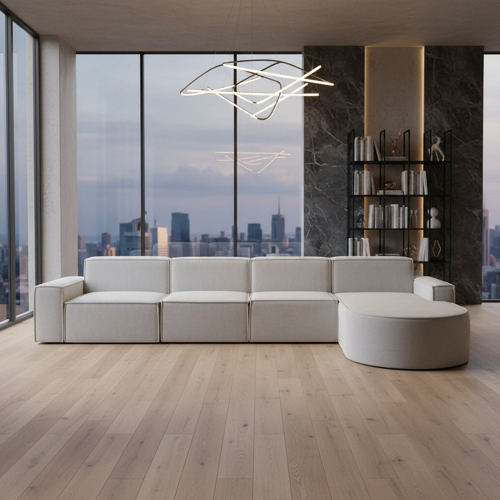 Coltar ANAIS 415x175 Gri Deschis