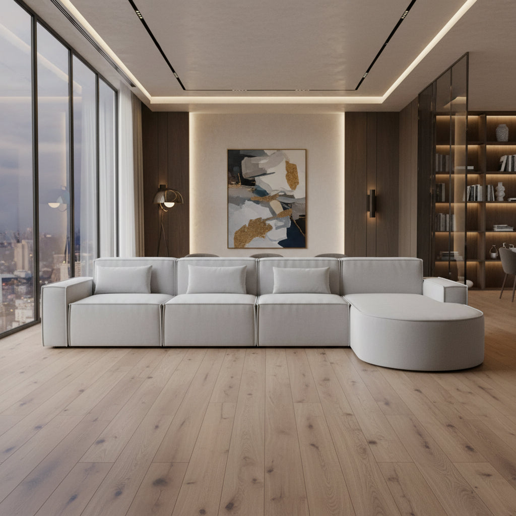 Coltar ANAIS 415x175 Gri Deschis