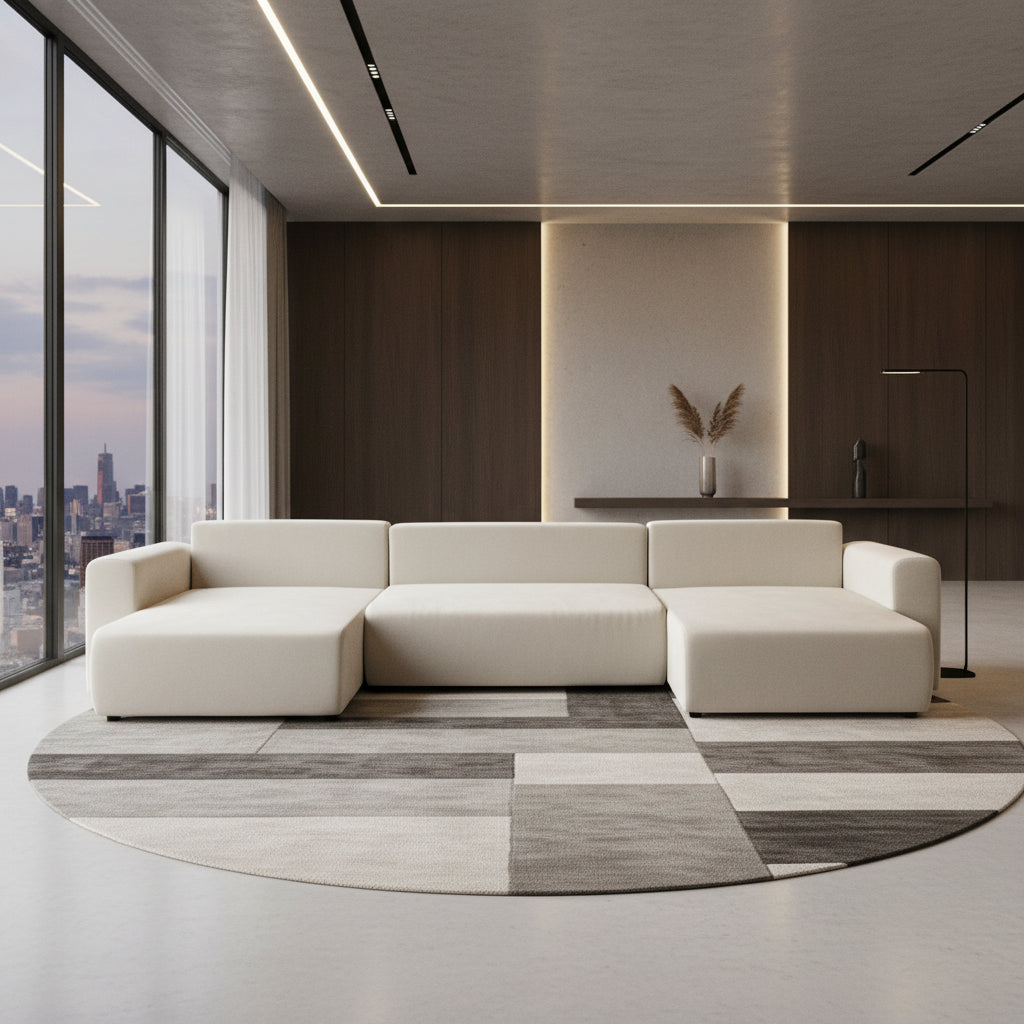 Coltar Extensibil LUIGI 380x145 Crem Resigilata