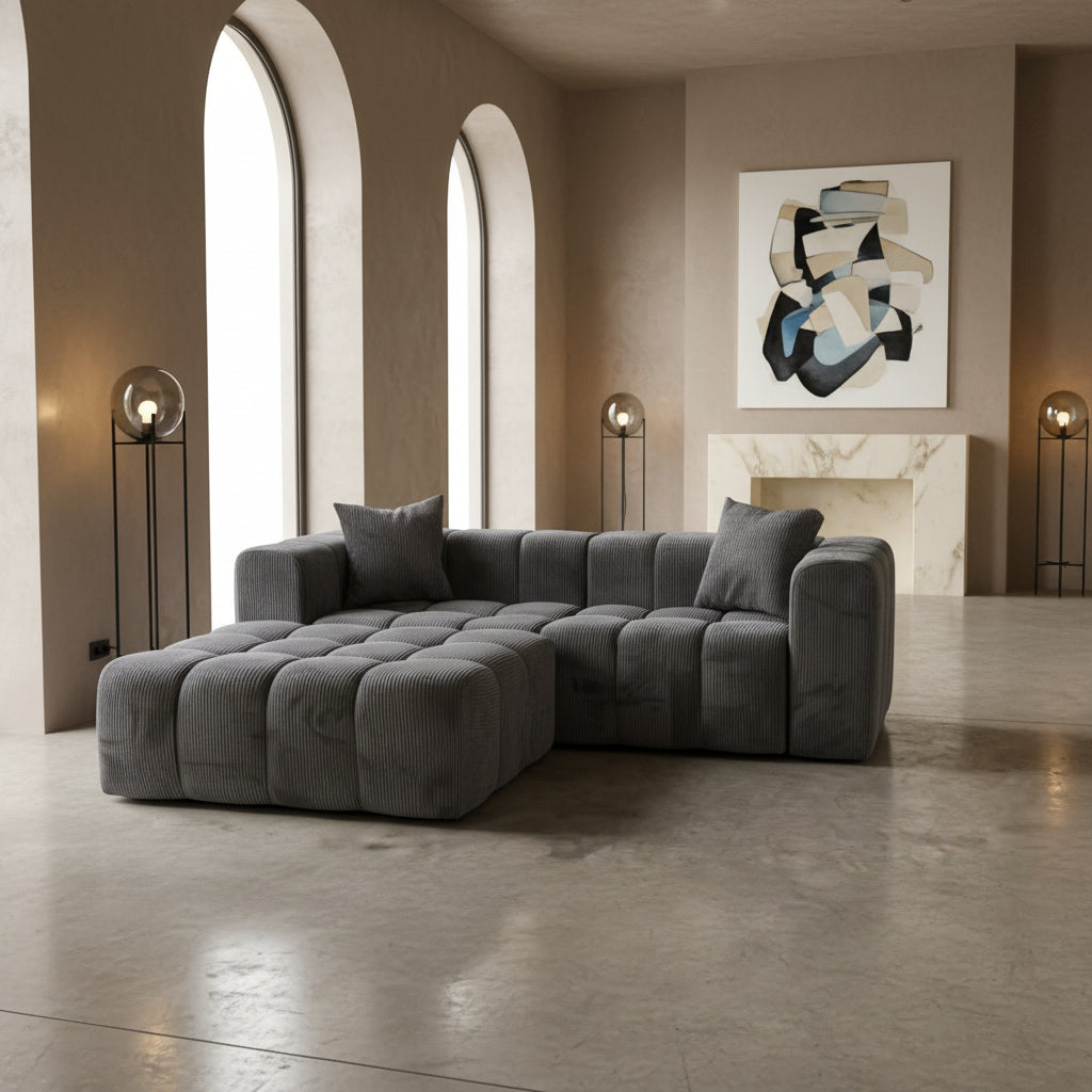 Coltar Modular PEDRO 230x180cm Gri