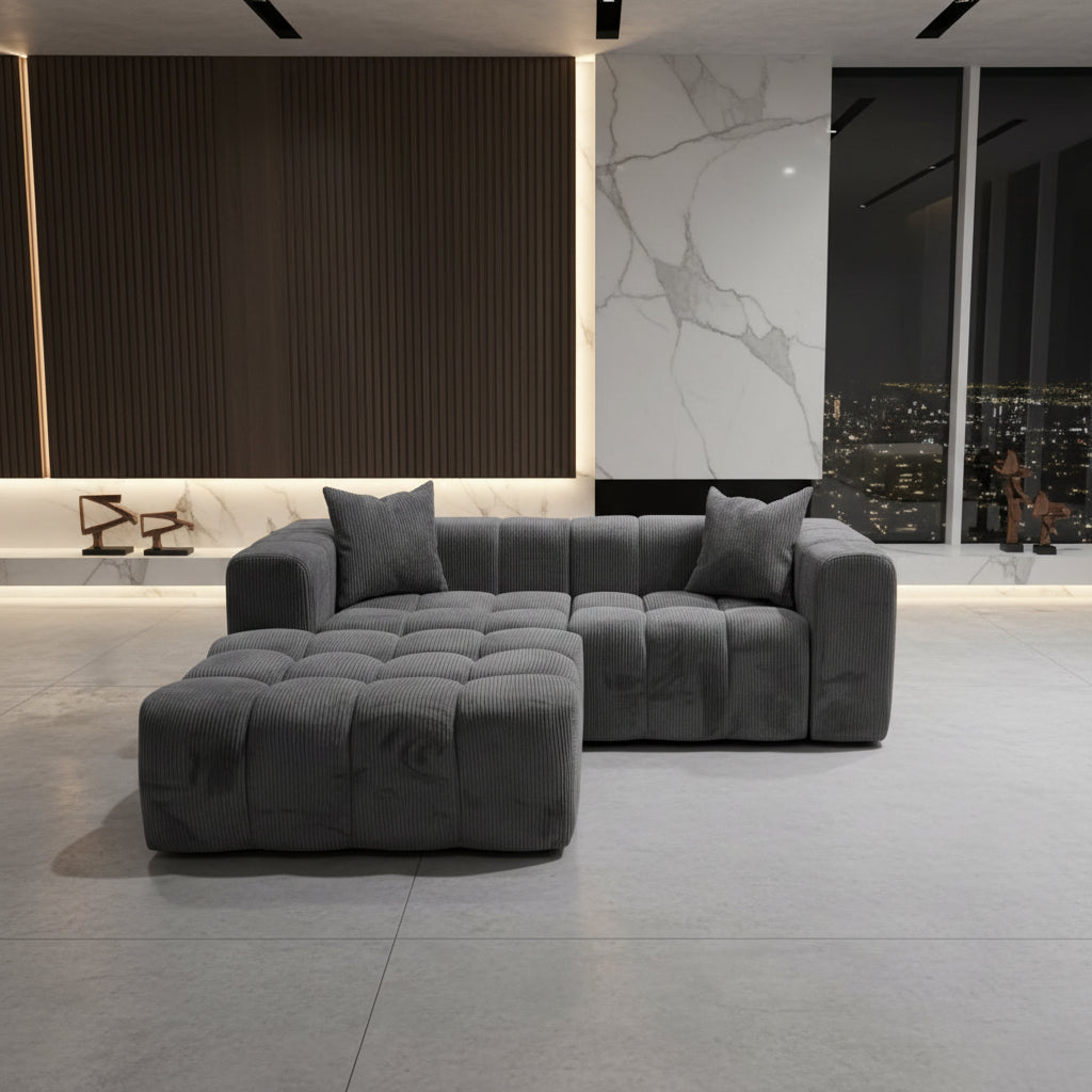 Coltar Modular PEDRO 230x180cm Gri