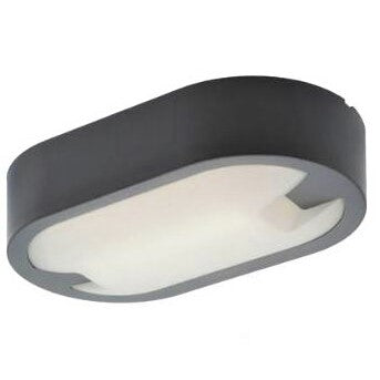 Aplica Led 15W Exterior Ovala Gri Ori-B8 Lighting Fixtures