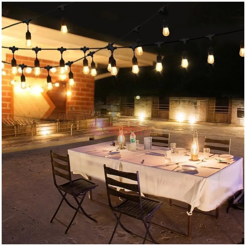 Ghirlanda Luminoasa 10M / 10 Becuri Led Integrat Interconectabil Bulb Strip