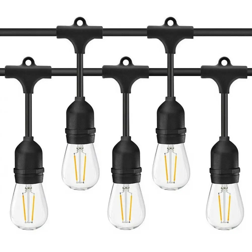 Ghirlanda Luminoasa Cu Pendule 15M / 15Xe27 Interconectabil Bulb Strip