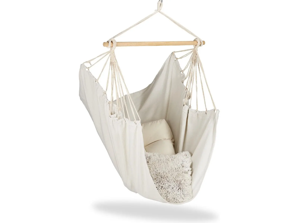 Hamac Suspendat Stil Fotoliu Brazilian Bej Home & Garden