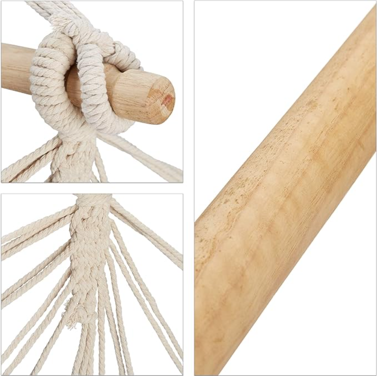 Hamac Suspendat Stil Fotoliu Brazilian Gri Home & Garden