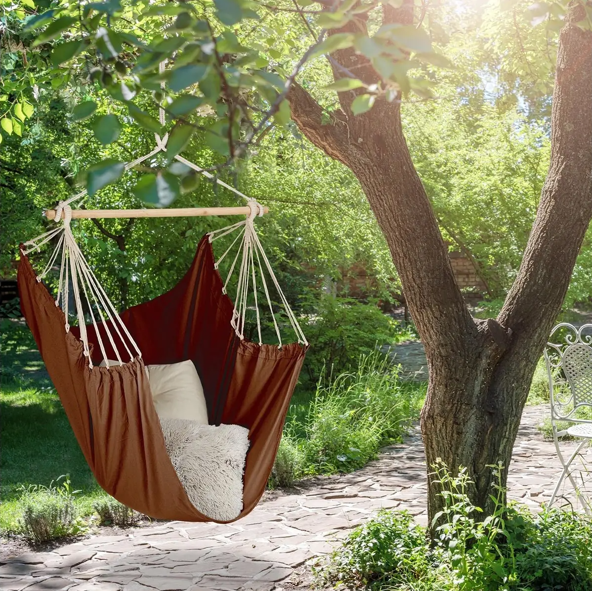 Hamac Suspendat Stil Fotoliu Brazilian Maro Home & Garden