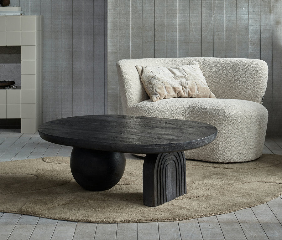 Masa Decorativa Moderna Dualis Orbit MASA DECORATIVA / NEAGRA / 120CM decorative table