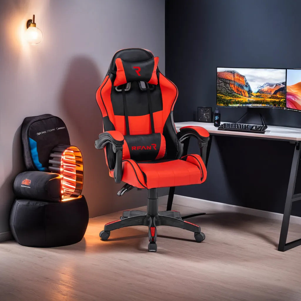 Scaun De Gaming Tron Thrones Red-Black Boc-730 Chairs