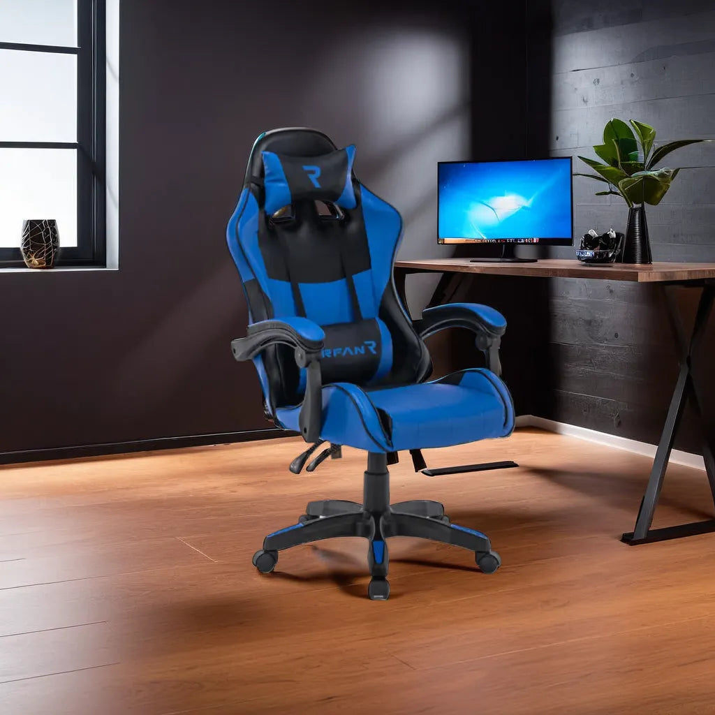 Scaun De Gaming Tron Thrones Blue-Black Boc-730 Chairs