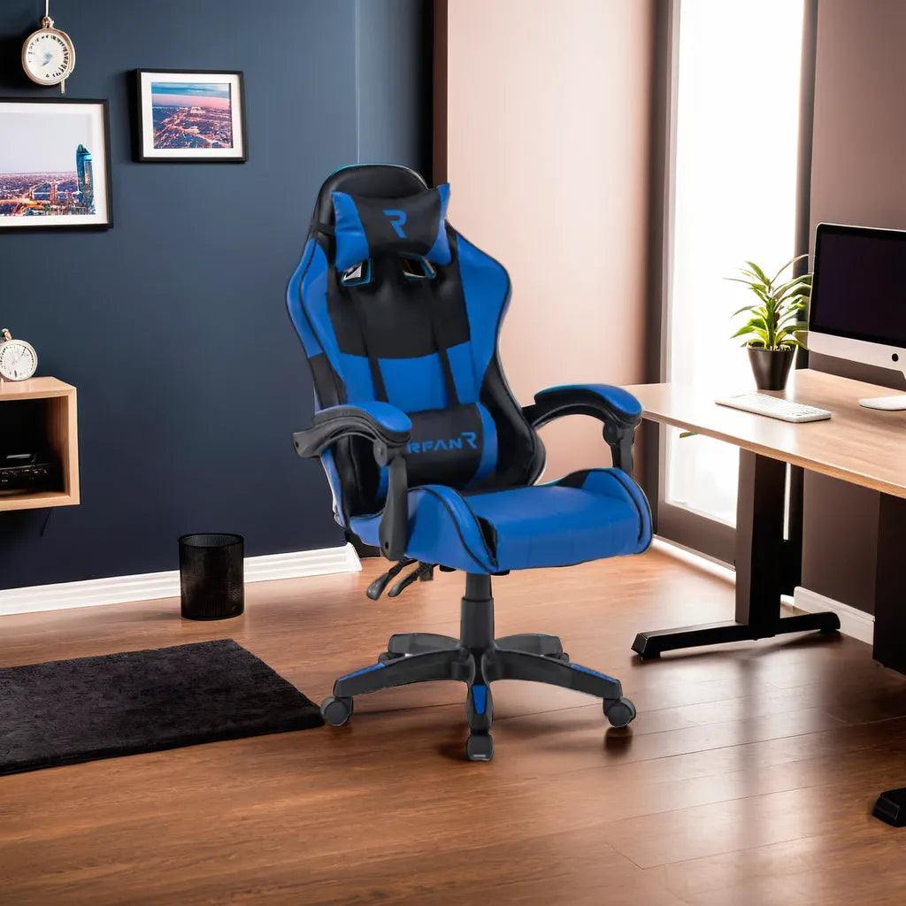 Scaun De Gaming Tron Thrones Blue-Black Boc-730 Chairs
