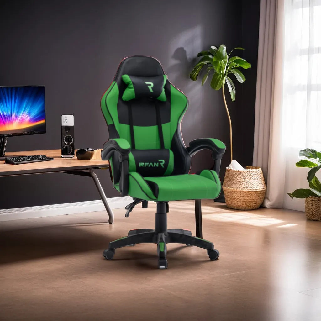 Scaun De Gaming Tron Thrones Green-Black Boc-730 Chairs