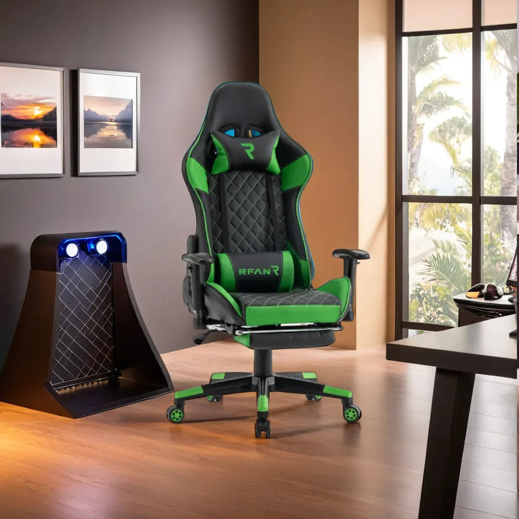 Scaun De Gaming Galacticglide Green Wf-6039 Gaming Chairs