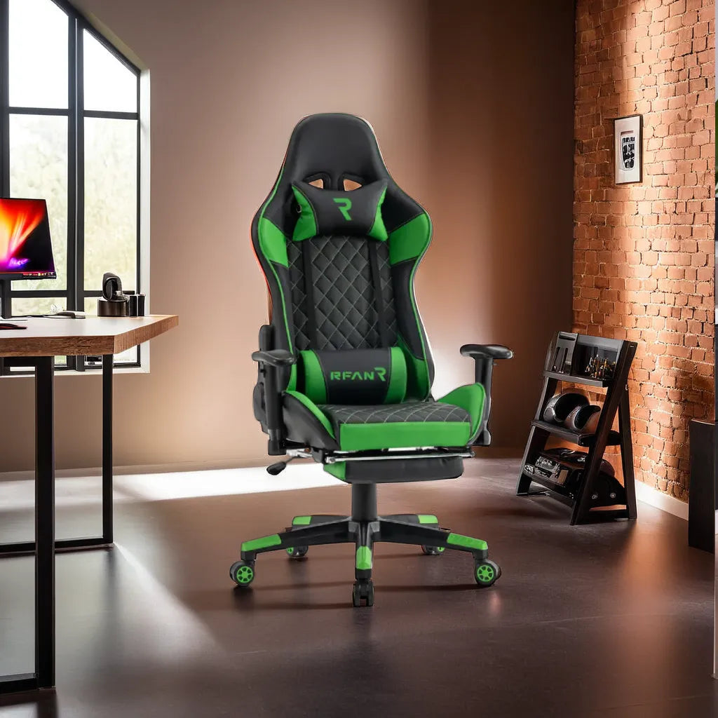 Scaun De Gaming Galacticglide Green Wf-6039 Gaming Chairs